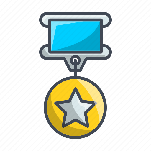 Medal, achievement, award, gold, success, trophy, win icon - Download on Iconfinder
