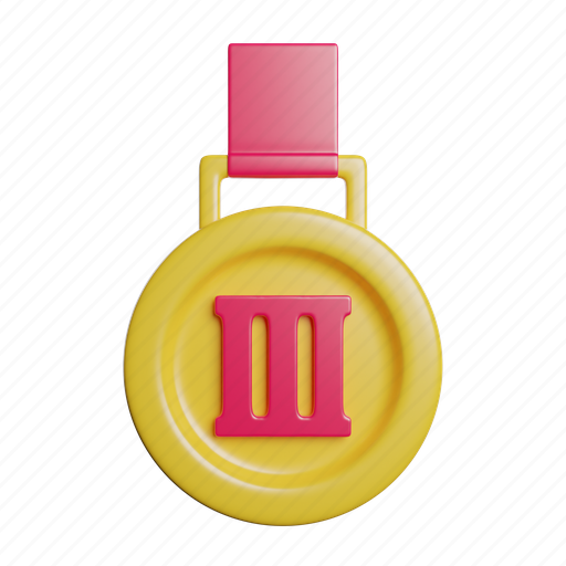 Medal 3D illustration - Download on Iconfinder on Iconfinder