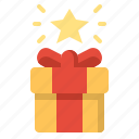 birthday, box, gift, surprise, winner