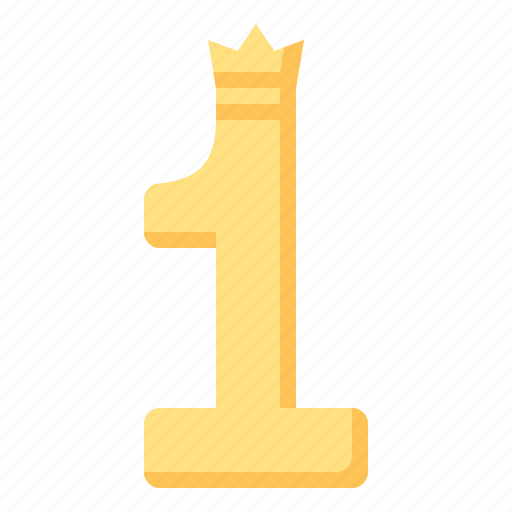 Award, champion, crown, one, winner, 1 icon - Download on Iconfinder