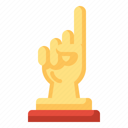 Finger, pointing, success, u, winner icon - Download on Iconfinder