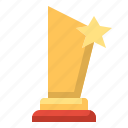 award, champion, star, trophy, winner