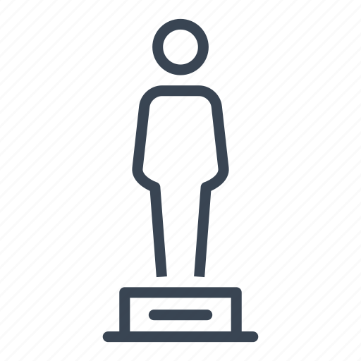 Award, movie, oscar, trophy, winner icon - Download on Iconfinder