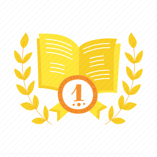 Award, certificate, top, first place, achievement, branches icon - Download on Iconfinder