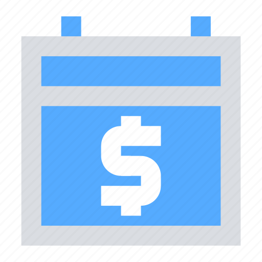 Business, calendar, dollar, money icon - Download on Iconfinder