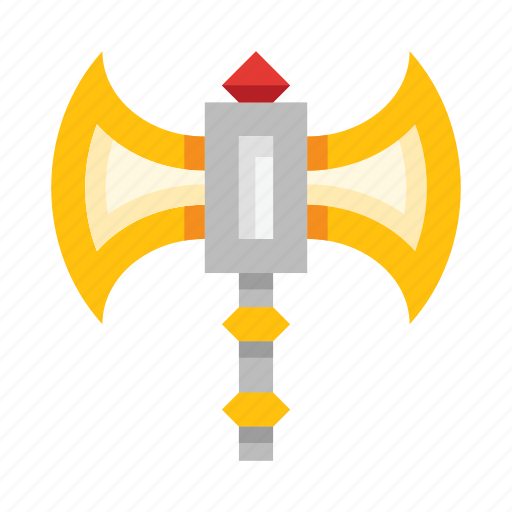 Axes, ancient, ax, poleaxe, axe, steel, arms icon - Download on Iconfinder