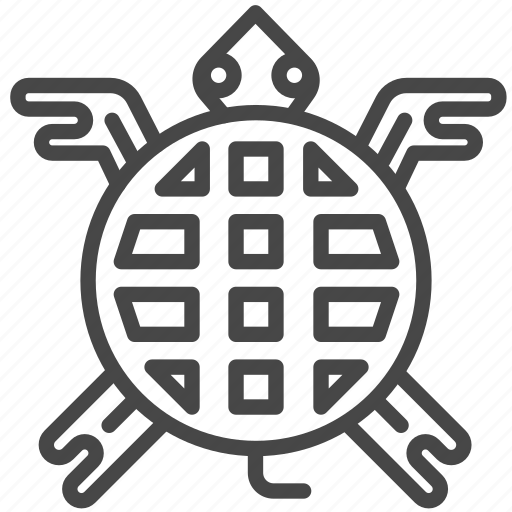 Ancient, aztec, maya, mayan, tribe, turtle icon - Download on Iconfinder