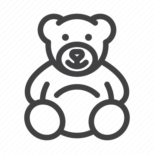Animal, bear, gift, teddy, toy icon - Download on Iconfinder