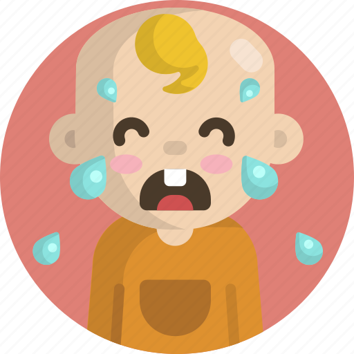 Kid, sad, cry, baby, child icon - Download on Iconfinder