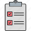 check list, list, clipboard, checklist, document, paper, task-list, task, file 