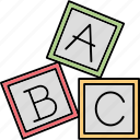 abc block, abc, alphabet, education, block, abc-cube, cube, kindergarten, alphabet-block