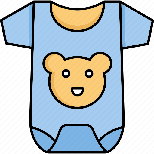 Baby romper, baby-outfit, kids-romper, baby-cloth, baby-dress, baby-clothes, romper icon - Download on Iconfinder