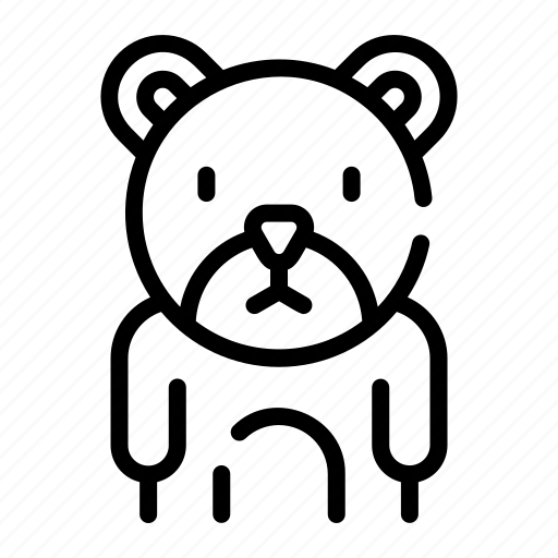 Teddy, bear, kid, and, baby, toy, puppet icon - Download on Iconfinder