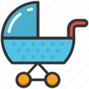 baby buggy, baby carriage, baby cart, baby transport, carriage