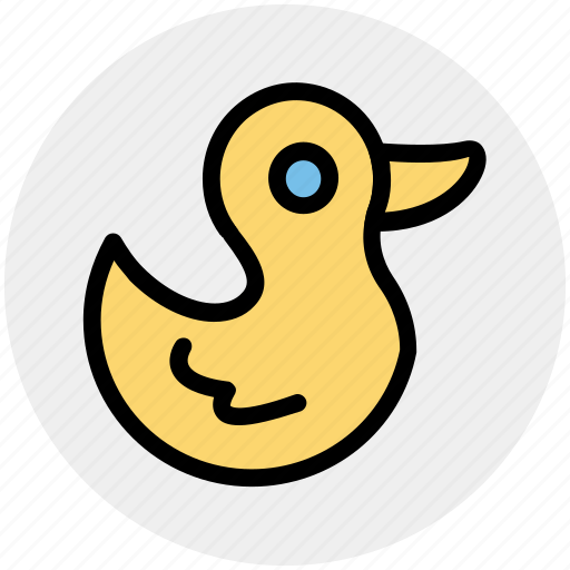 Animal, bird, chicken, duck, pet, rubber, toy icon - Download on Iconfinder