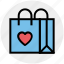 bag, child, fashion, heart, purse, shopping bag, toys bag 