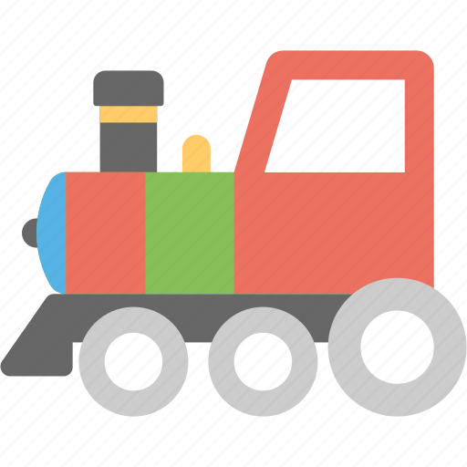 Baby toy, colorful train, model train, toy train, train engine icon - Download on Iconfinder