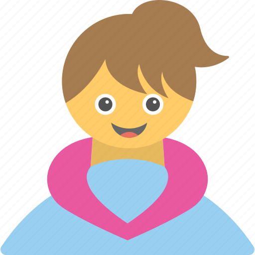 Baby girl, cheerful girl, happy girl, joyful girl, smiling girl icon - Download on Iconfinder