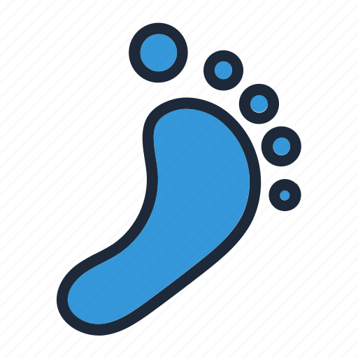 Baby, foot, mark, print, trace icon - Download on Iconfinder