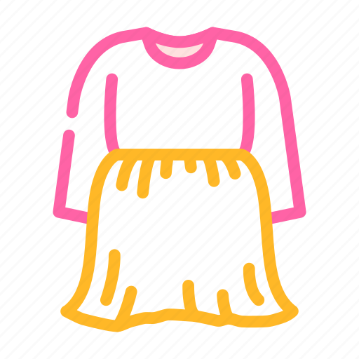 Dress, girl, baby, cloth, infant, newborn icon - Download on Iconfinder