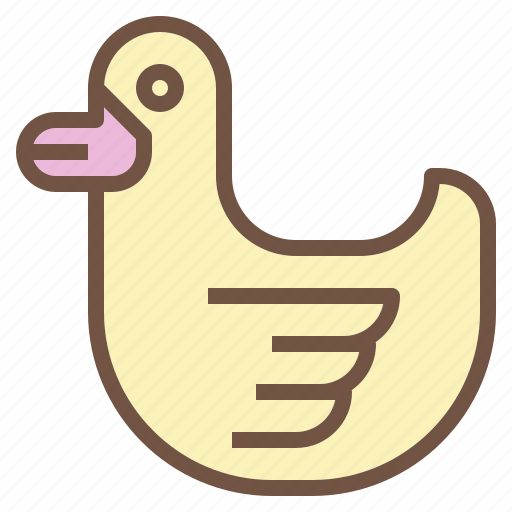 Baby, bath, duck, rubber, toy icon - Download on Iconfinder