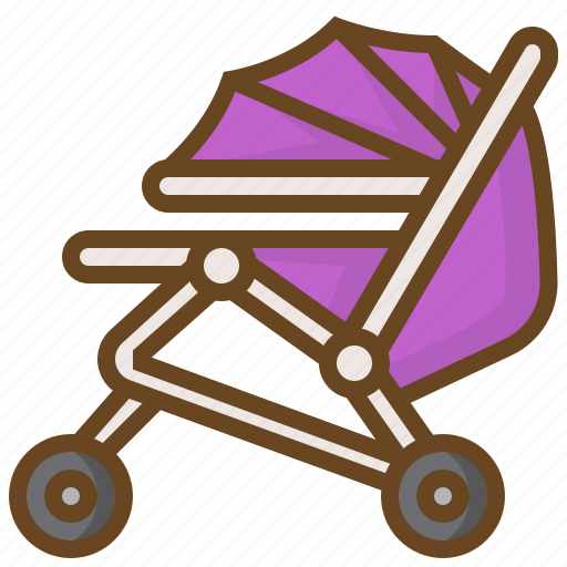 Baby, cart, child, childhood, kid, newborn, stroller icon - Download on Iconfinder
