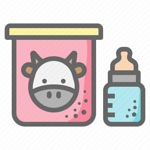 Milk, powder, feeding, baby, infant, nutrition, bottle icon - Download on Iconfinder