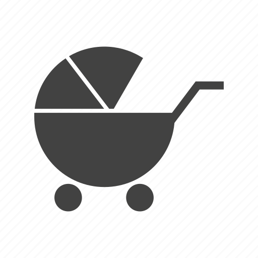 Baby, carriage, family, happy, mother, pram, stroller icon - Download on Iconfinder