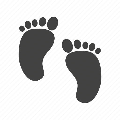 Baby, child, childhood, cute, feet, newborn, small icon - Download on Iconfinder
