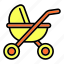 baby, carriage 