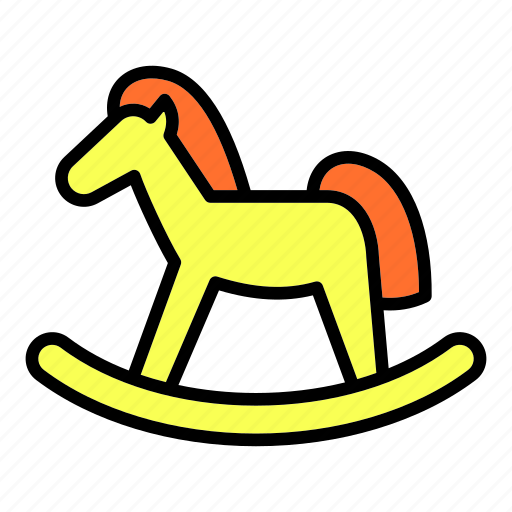 Baby, rocking, horse icon - Download on Iconfinder