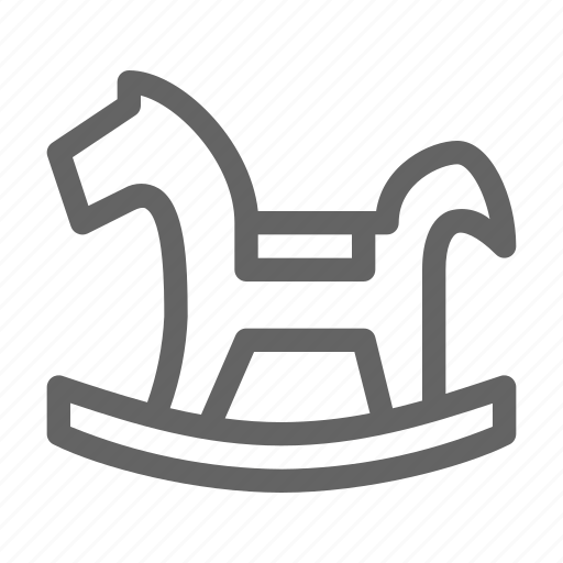 Horse, rocking, toy, childhood icon - Download on Iconfinder