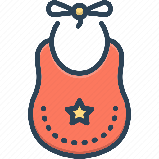 Apparel, apron, baby, bib, bibs, clothes, mealtime icon - Download on Iconfinder