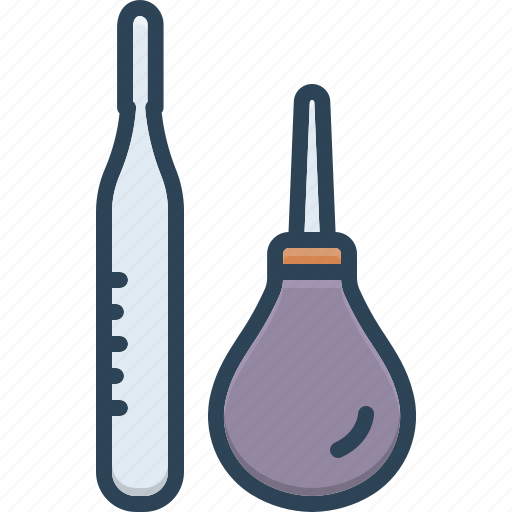 Antibiotic, aspirin, baby, equipment, medical, rubber, thermometer and enema icon - Download on Iconfinder
