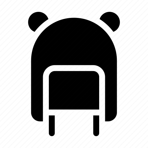 Baby hat, beanie, bear, head, warm, winter, winter hat icon - Download on Iconfinder