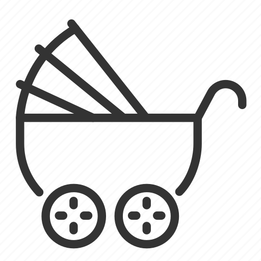 Baby, child, kid, stroller icon - Download on Iconfinder