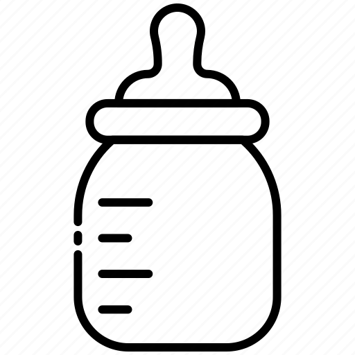 Milk, bottle, milk bottle, food, drink, baby icon - Download on Iconfinder