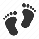 footprint, kids 