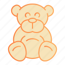 bear, teddy, toy, animal, ted, stuffed, art, plush, cute