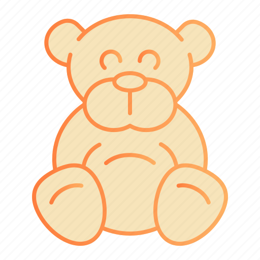 Bear, teddy, toy, animal, ted, stuffed, art icon - Download on Iconfinder