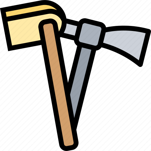 Hoe, soil, digging, farming, agriculture icon - Download on Iconfinder