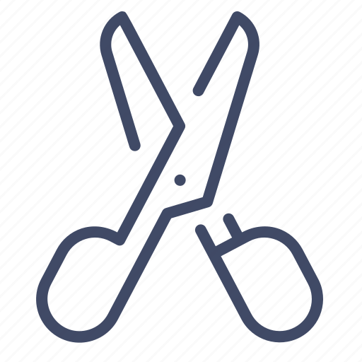Cut, equipment, scissor, stationery, tool icon - Download on Iconfinder