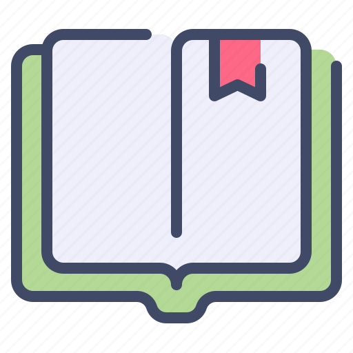 Book, bookmark, education, knowledge, open, study icon - Download on Iconfinder