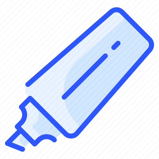 Highlight, highlighter, marker, pen, stationery, tool icon - Download on Iconfinder