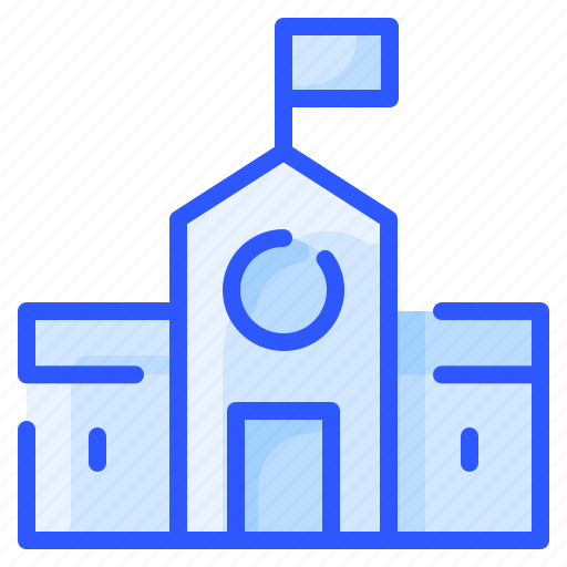 Building, college, education, school, study, university icon - Download on Iconfinder