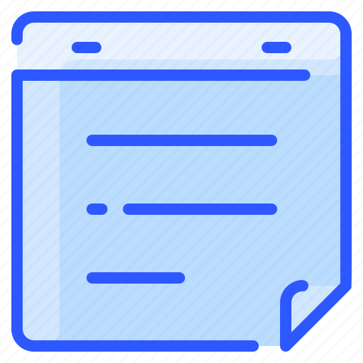 Note, paper, post, quick, sticky icon - Download on Iconfinder