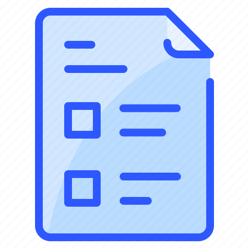 Essay, exam, paper, school, test icon - Download on Iconfinder