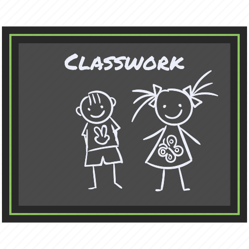Back to school, blackboard, classwork, study icon - Download on Iconfinder