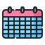 calendar, date, day, event, month, schedule, time 