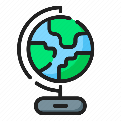 Earth, geography, globe, location, map, place, world icon - Download on Iconfinder